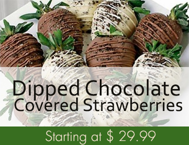 Dipped Chocolate Covered Strawberries, started at $ 29.99